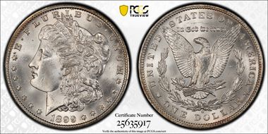 1899-O $1 Micro O MS64+ 