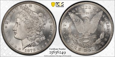 1878-CC $1 MS66+