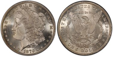 1879-S $1 MS67