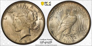 1923-S $1 MS65+