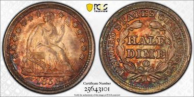 1853-O H10C Arrows MS67
