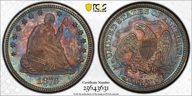 1876-CC 25C MS66