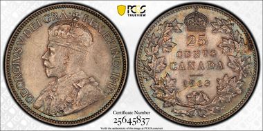 1913 25C MS66+