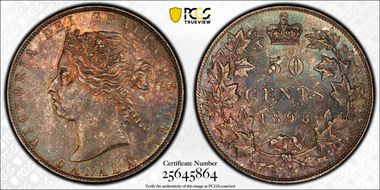 1898 50C MS64