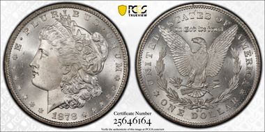 1878-CC $1 MS66+