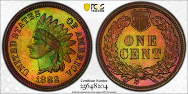 1882 1C PR67BN