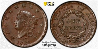 1826/5 1C N-8 MS64BN