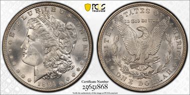 1891 $1 MS65