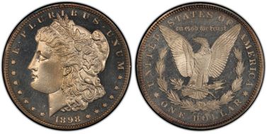 1898 $1 PR66CAM