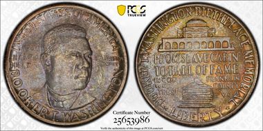 1946-D 50C Booker T. Washington MS67