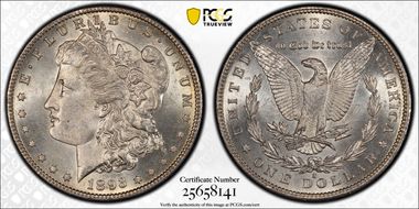 1893-S $1 MS63