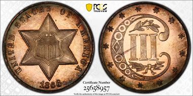 1866 3CS MS66+