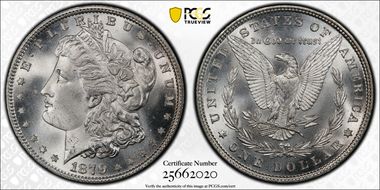 1879 $1 MS67