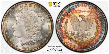 1879-S $1 MS67