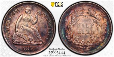 1873-S H10C MS63