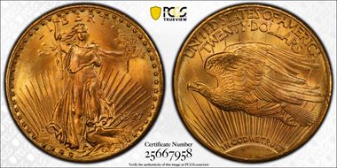 1927 $20 MS67