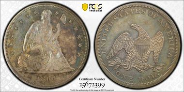 1860 $1 PR64