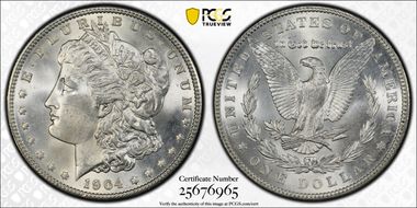 1904 $1 MS65