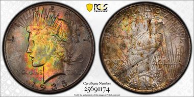 1935-S $1 MS64