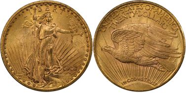 1912 $20 MS63