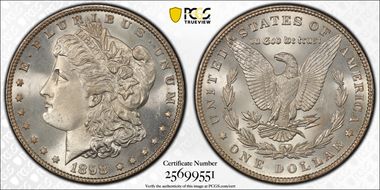 1898 $1 MS66+