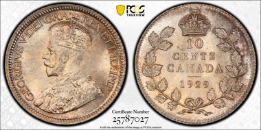 1929 10C MS66+
