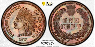 1872 1C PR65BN