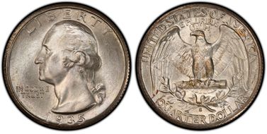 1935-S 25C MS67+