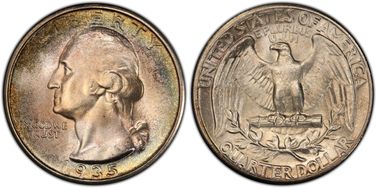 1935 25C MS67+