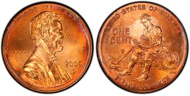2009-D 1C Lincoln-Formative Years MS66+ RD