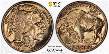 1938-D/S 5C Overmintmark FS-513 MS67