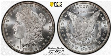 1883-CC $1 MS66+