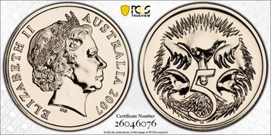 2007 5C Small SD MS69