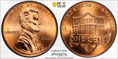 2012 1C Shield MS66RD