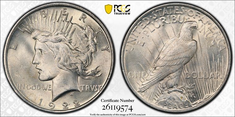 Cert 26119574 - Coin Image