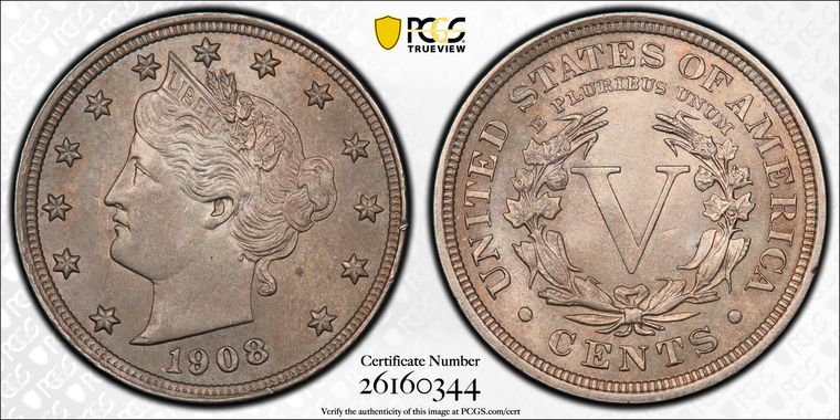 Cert 26160344 - Coin Image