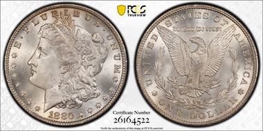 1880/9-S $1 MS66