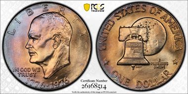 1976-D $1 Type 2 MS64