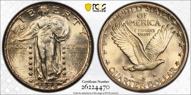 1928-S 25C MS64FH