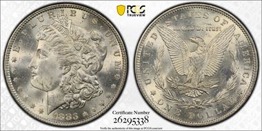 1883 $1 MS64