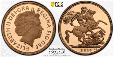 2013 Sov S-SC7 St. George First Strike PR70DCAM