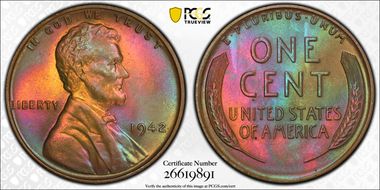 1942 1C MS66BN