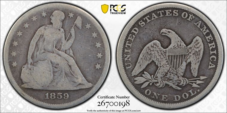Cert 26700198 - Coin Image