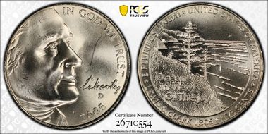 2005-D 5C Western Waters Satin Finish SP68