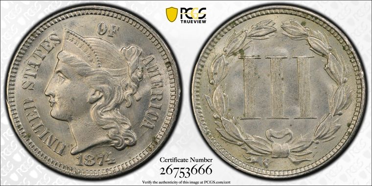 Cert 26753666 - Coin Image