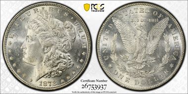 1878 7TF $1 R78, VAM 117, Tripled Star MS64