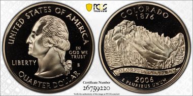 2006-S 25C Colorado PR70DCAM