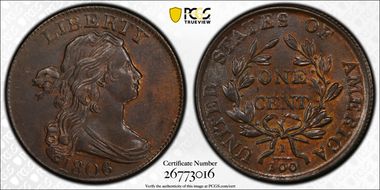 1806 1C S-270 MS63BN