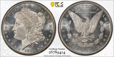 1885-CC $1 MS65PL