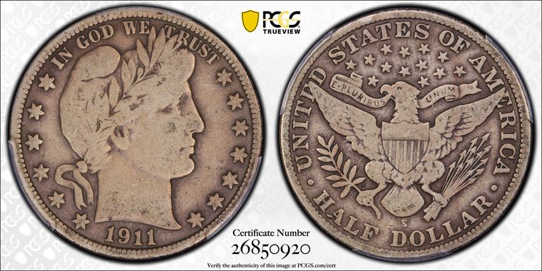 Cert 26850920 - Coin Image